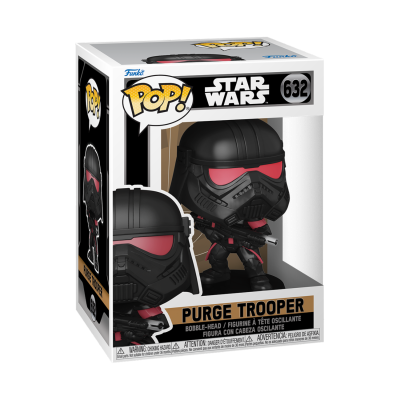 Funko Pop! Star Wars Purge Trooper vinil na embalagem