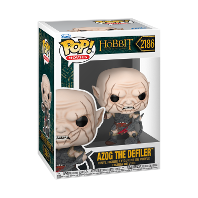 Figura Funko Pop! Azog the Defiler do filme The Hobbit em caixa