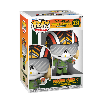 Figura Funko Pop! Voodoo Ranger Juice Force em caixa