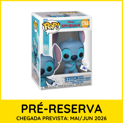 Figura Funko Pop Stitch Lilo & Stitch em caixa de vinil