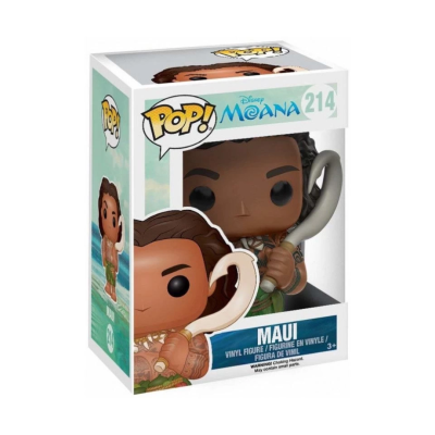 Figura Funko Pop! Maui em embalagem de vinil Disney Moana