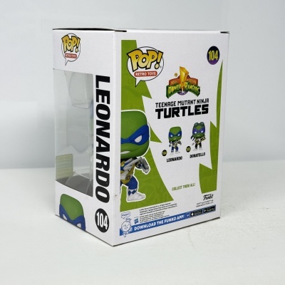Caixa Funko Pop! Teenage Mutant Ninja Turtles Leonardo número 104