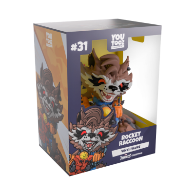 Figura vinil Rocket Raccoon embalagem YOU TOOZ