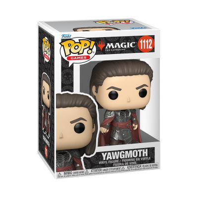 Figura Pop! Games Magic The Gathering Yawgmoth número 1112 em caixa.