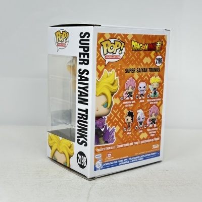 Caixa Pop! Animation Super Saiyan Trunks Dragon Ball Super número 2198