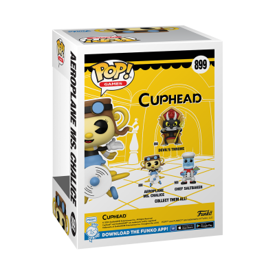 Caixa Funko Pop! Games Cuphead com figuras de personagens