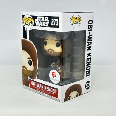 Figurina de vinil Pop! Obi-Wan Kenobi em caixa da série Star Wars