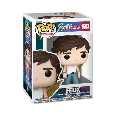 Figura Funko Pop! Felix de Saliburn em embalagem.
