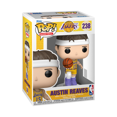 Funko Pop! Austin Reaves do Los Angeles Lakers em caixa
