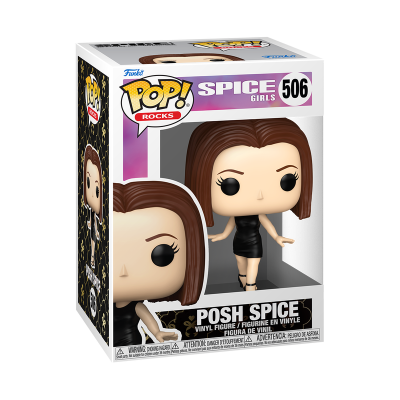 Funko Pop Rocks Posh Spice nº 506 em embalagem