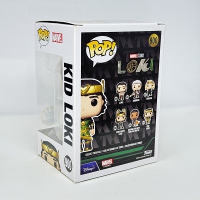 Caixa de figura Funko Pop! de Kid Loki da Marvel Studios