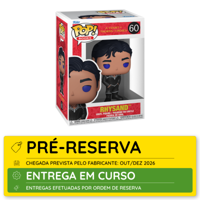 Figura Funko Pop! Rhysand da coleção A Court of Thorns and Roses na caixa