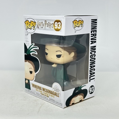 Figura de vinil Pop! Harry Potter Minerva McGonagall na caixa