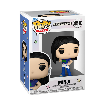 Figura Funko Pop! Rocks Minji 450 em caixa