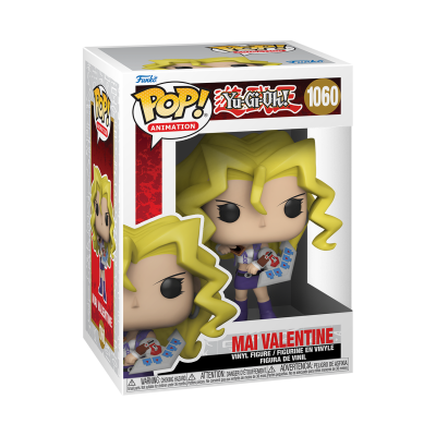 Figura Funko Pop! Mai Valentine, Yu-Gi-Oh!, número 1060, em caixa