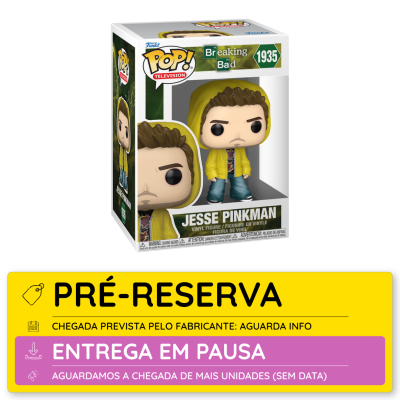 Funko Pop Jesse Pinkman Breaking Bad em embalagem