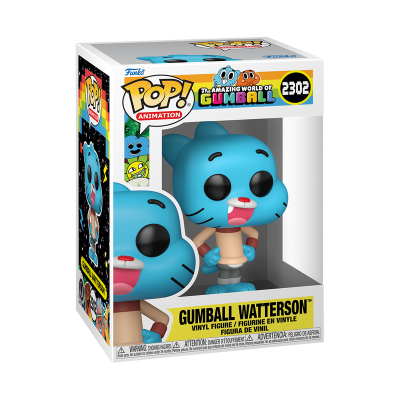 Figura Funko Pop! Gumball Watterson de vinil na caixa