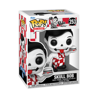 Funko Pop! Vinyl Skull Bob Bob's Big Boy em caixa