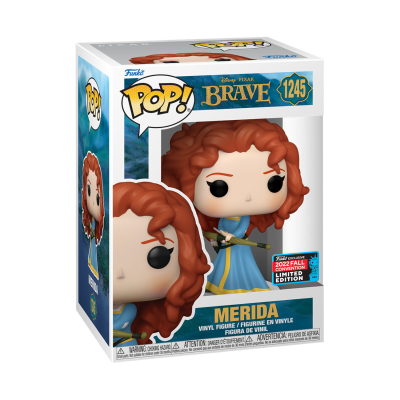Figura Pop! Merida da Disney Pixar Brave número 1245 na caixa