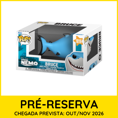 Figura vinyl Bruce Finding Nemo na caixa