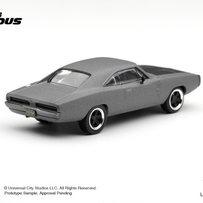Miniatura de carro desportivo cinza Fast & Furious Mini GT