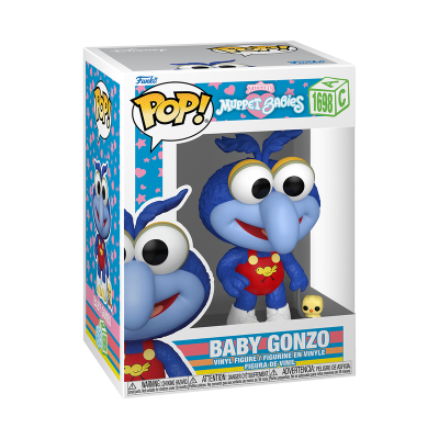 Funko Pop! Baby Gonzo de vinil na embalagem original Muppet Babies