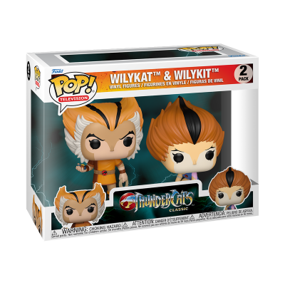 Caixa Funko Pop! de Wilykat e Wilykit Thundercats Classic
