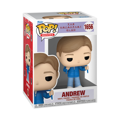 Figura POP! Andrew do filme The Breakfast Club na caixa.