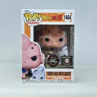 Funko Pop! Dragon Ball Z Super Buu with Ghost edição limitada em caixa com janela transparente