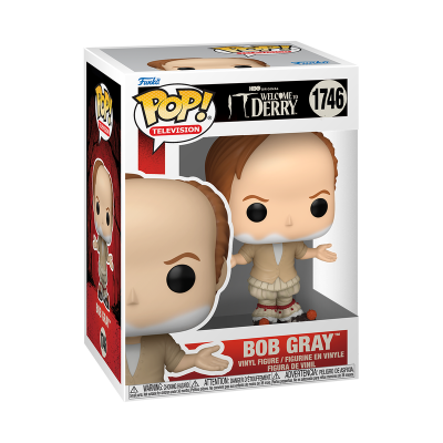 Figura Funko Pop! Bob Gray da série Welcome to Derry em caixa original
