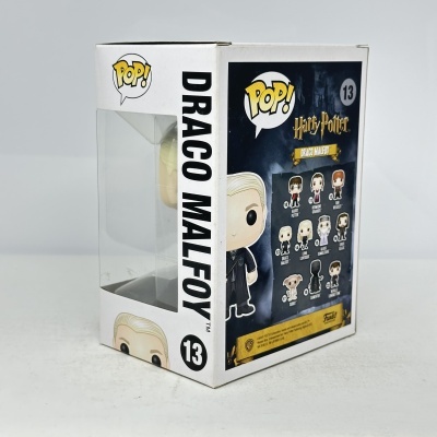 Embalagem Funko Pop Draco Malfoy Harry Potter número 13