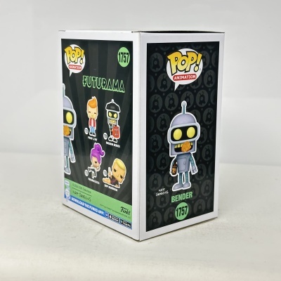 Caixa Funko Pop! Animation Futurama Bender número 1757
