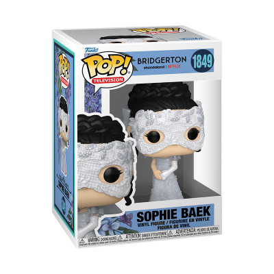 Figura Funko Pop Sophie Baek Bridgerton na caixa