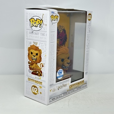 Figura Funko Pop Harry Potter Gryffindor na embalagem