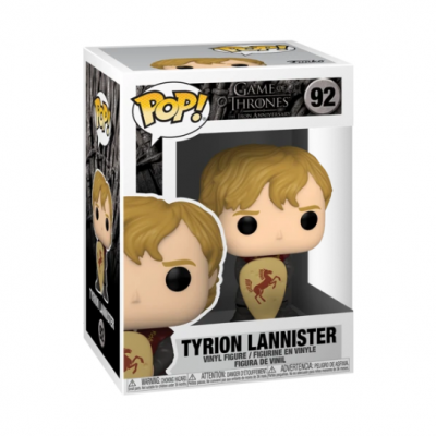 Figura Funko Pop Tyrion Lannister Game of Thrones na caixa