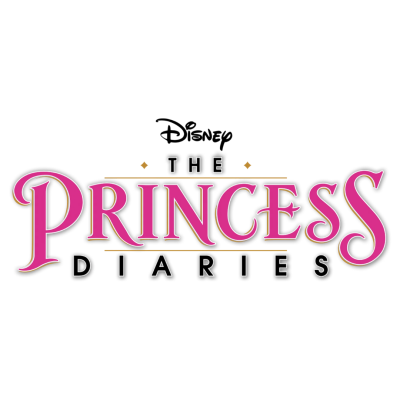 Logótipo Disney The Princess Diaries em fundo branco