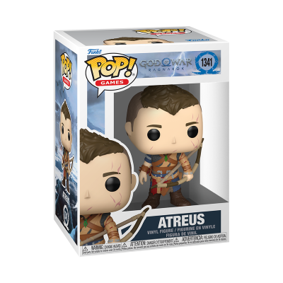 Funko Pop Atreus God of War Ragnarok vinyl figure na caixa