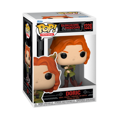 Figura Funko Pop! de Doric de Dungeons & Dragons na caixa