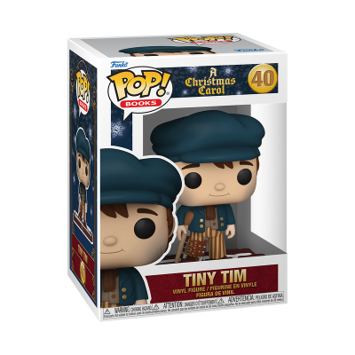 Figura Funko Pop! Tiny Tim em caixa transparent