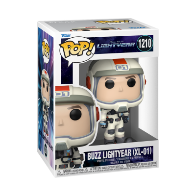 Figura Funko Pop de Buzz Lightyear (XL-01) na caixa