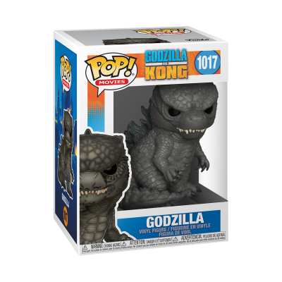 Figura de vinil Pop! Movies Godzilla na embalagem