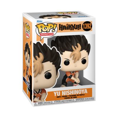 Figura Funko Pop! Yuu Nishinoya Haikyuu nº 1392 em caixa original