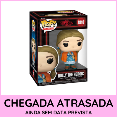 Funko Pop! Stranger Things figura de vinil Holly The Heroic na caixa