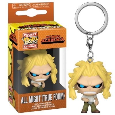 Chaveiro vinil All Might (True Form) My Hero Academia com embalagem