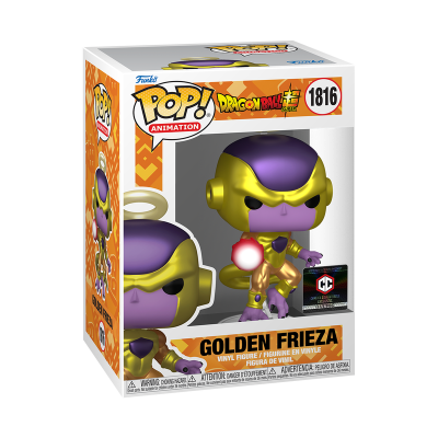Boneco vinil Funko POP! Golden Frieza Dragon Ball Super número 1816