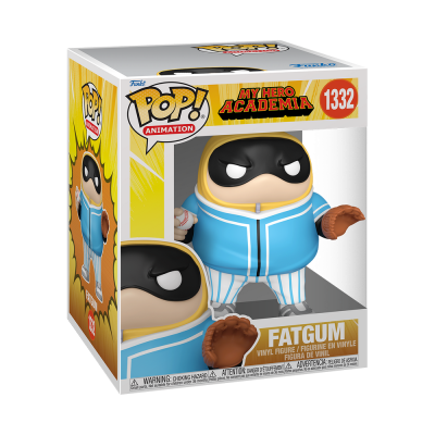 Figura Funko Pop! Animation Fatgum de My Hero Academia na caixa