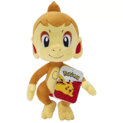Boneco de pelúcia Chimchar da Pokémon com etiqueta