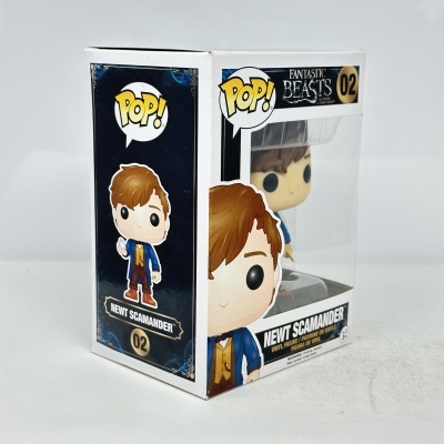 Figura Funko Pop! Newt Scamander em caixa