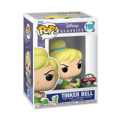 Figura Funko Pop! Tinker Bell Disney Classics número 1198 em caixa