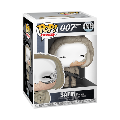 Figurina Funko Pop! Safin 007 de vinil na embalagem